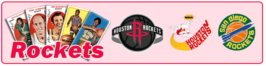 Houston & San Diego Rockets Team Sets 